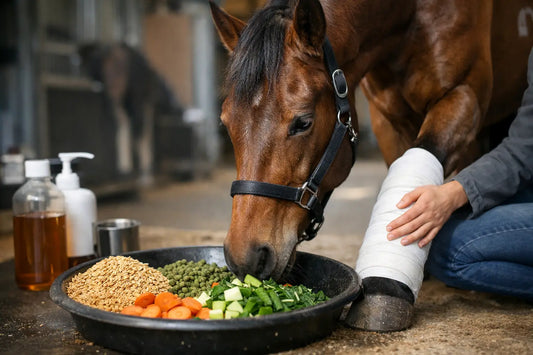 Paard herstellen na blessure voeding uitgelegd