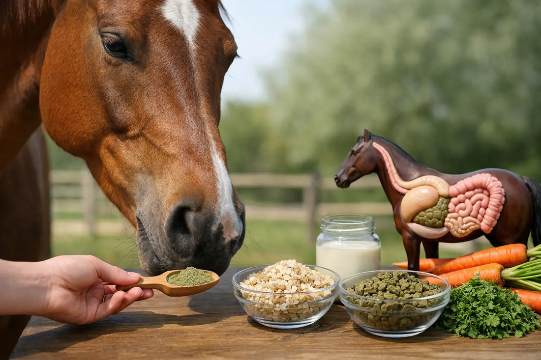 Darmflora paard ondersteunen: wat werkt echt?