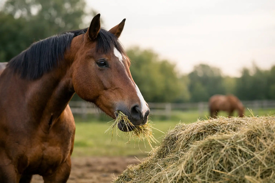 Kan ruwvoer alleen voldoende zijn voor je paard?