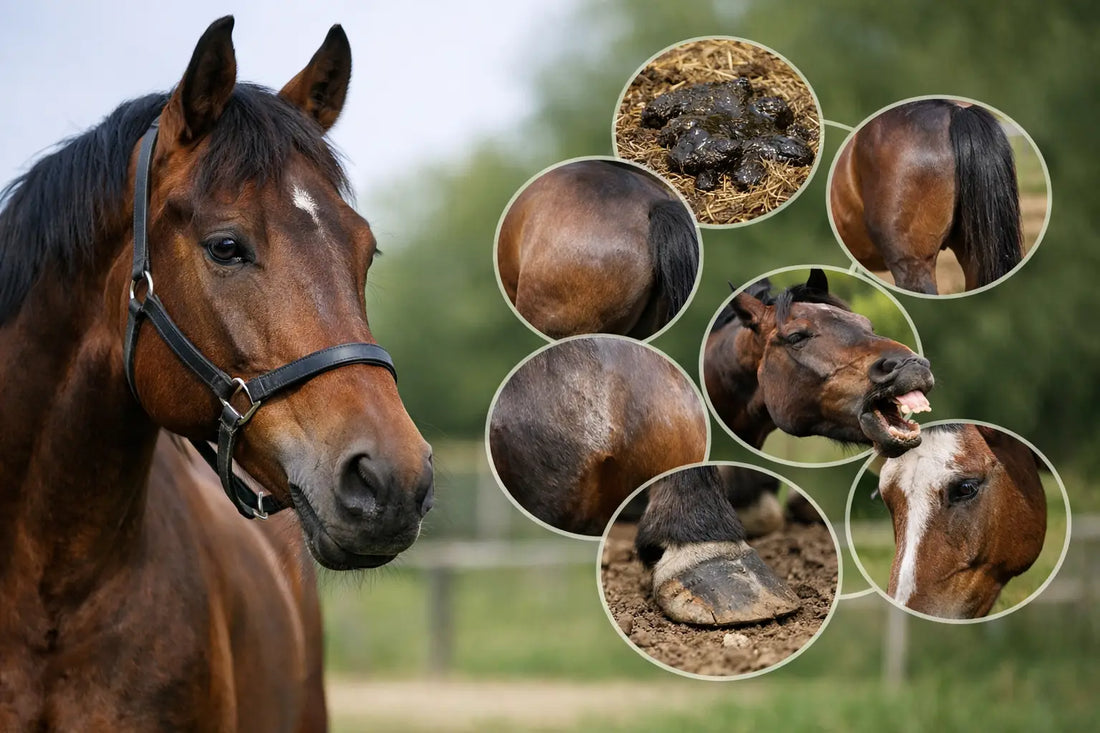 7 signalen van verstoorde darmflora bij paarden