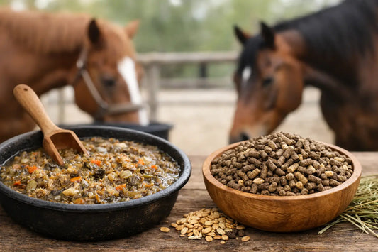 Mash Versus Balancer for Horses: What to Feed