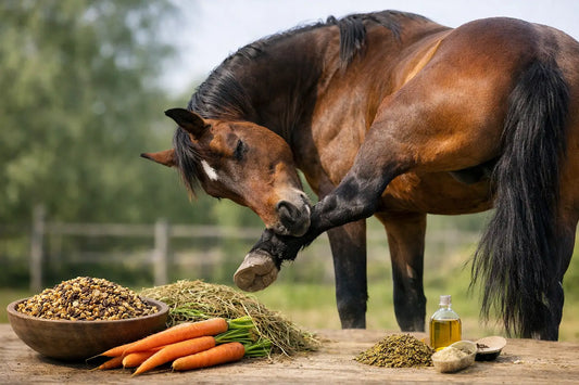 Voerplan voor jeukgevoelig paard opbouwen
