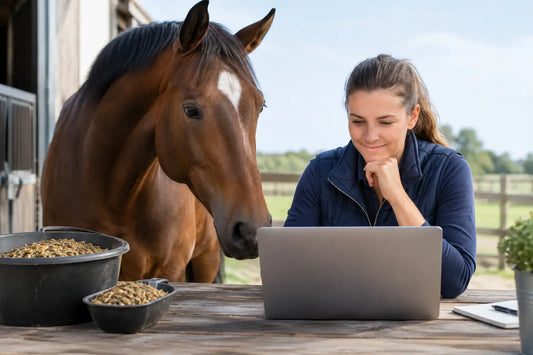 Online rantsoen berekenen voor je paard