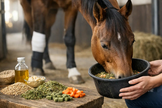 Pferd nach Verletzung richtig füttern