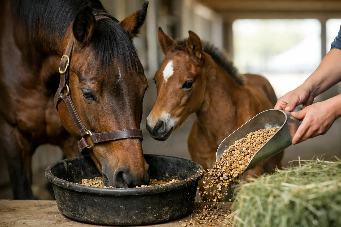 How to Feed Breeding Mares the Right Way
