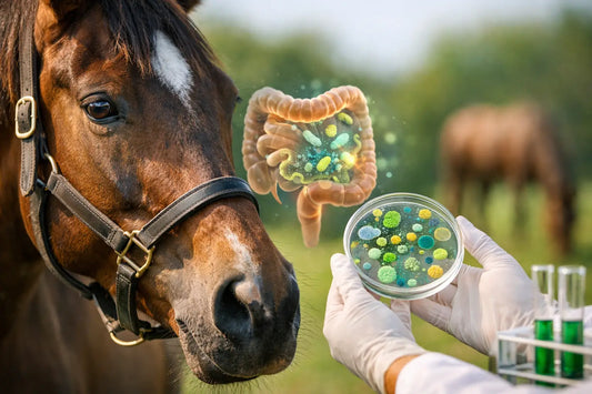 Equines Mikrobiom beim Pferd richtig unterstützen