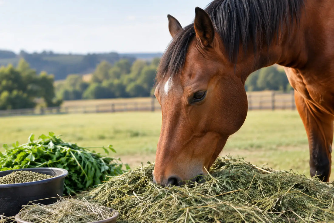 Low Sugar Forage Options for Everyday Horses