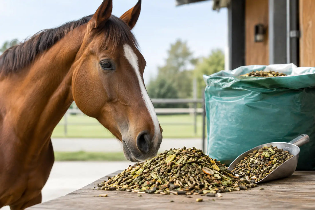 Wat zegt de GMP-beoordeling van paardenvoer?