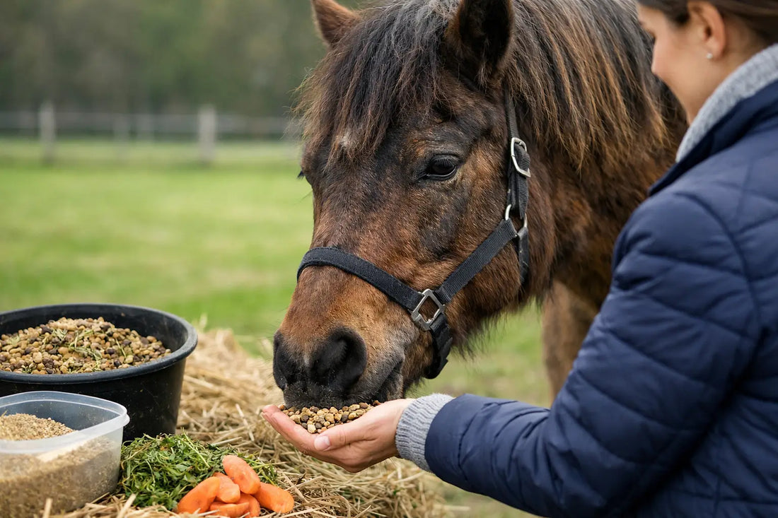 Gids voor een paard met PPID: voeren met zorg
