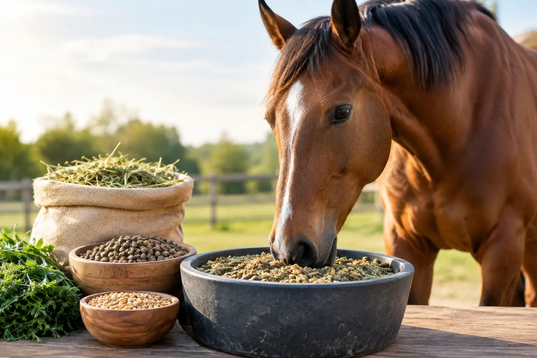 Beste Futtermittel für Muskelaufbau beim Pferd