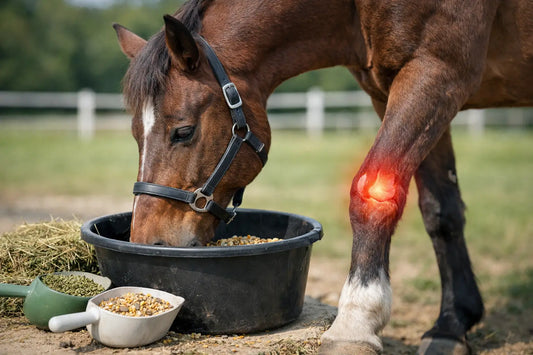 Welk voer past bij artrose bij paarden?