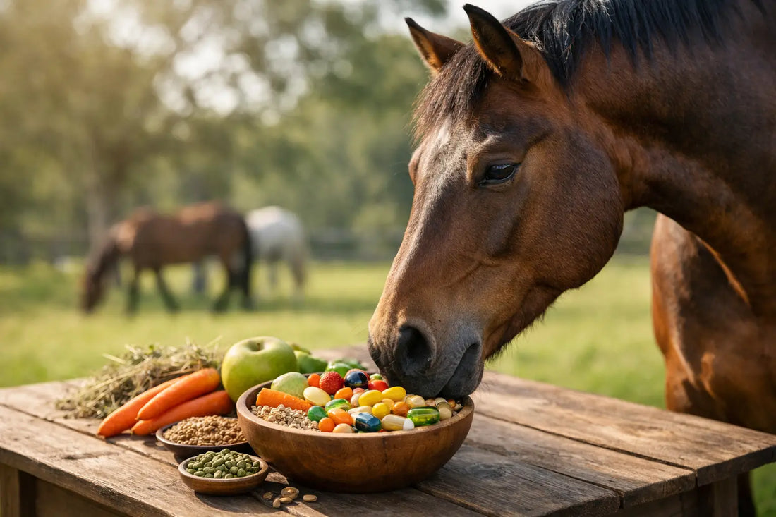 When Should Horses Receive Vitamins in Their Diet?