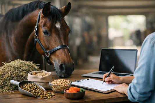 Rantsoen berekenen paard zonder giswerk