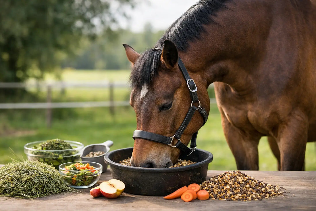 Wat eet een paard met EMS? Voeren met beleid