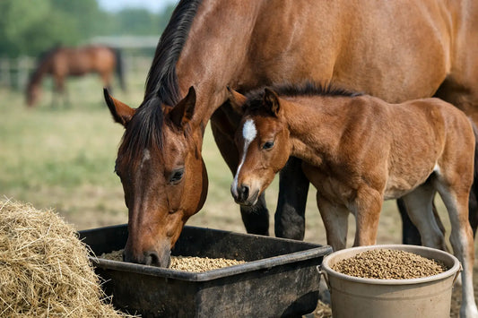 Your Guide to Feeding Broodmares and Foals