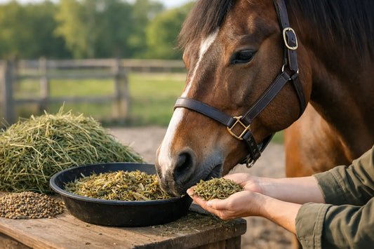 How to Feed a Forage Based Horse Ration Safely