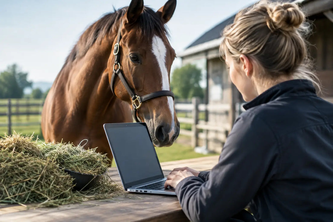 Eigen ruwvoer doorrekenen in de paardencalculator