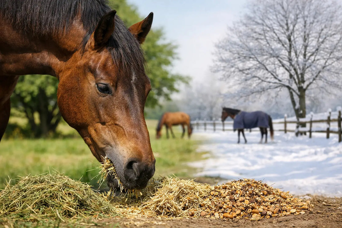 Paardenrantsoen seizoensgebonden aanpassen