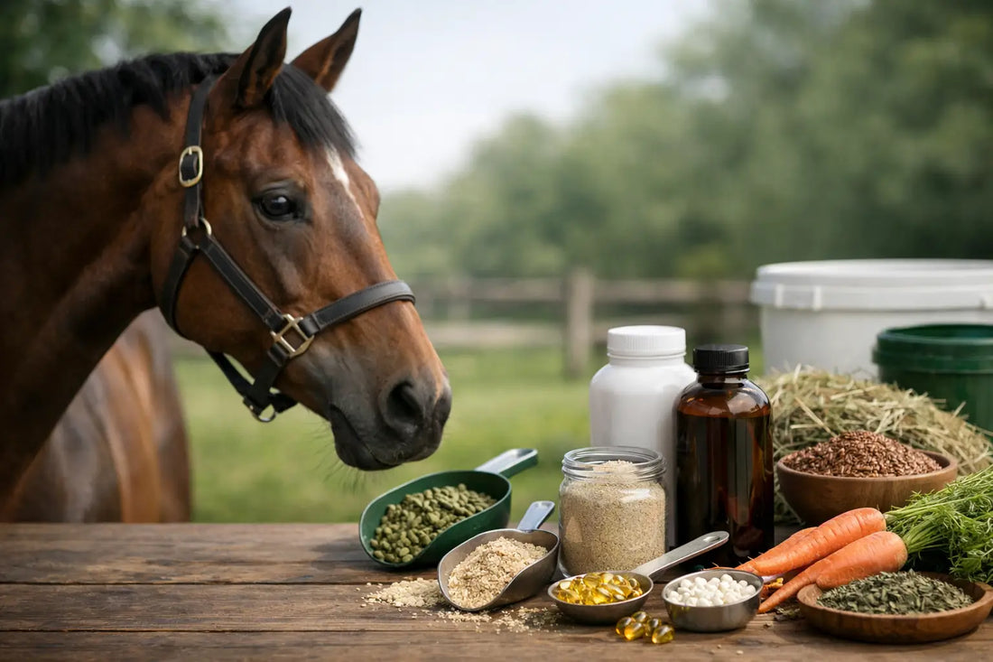 Welke supplementen heeft mijn paard nodig?