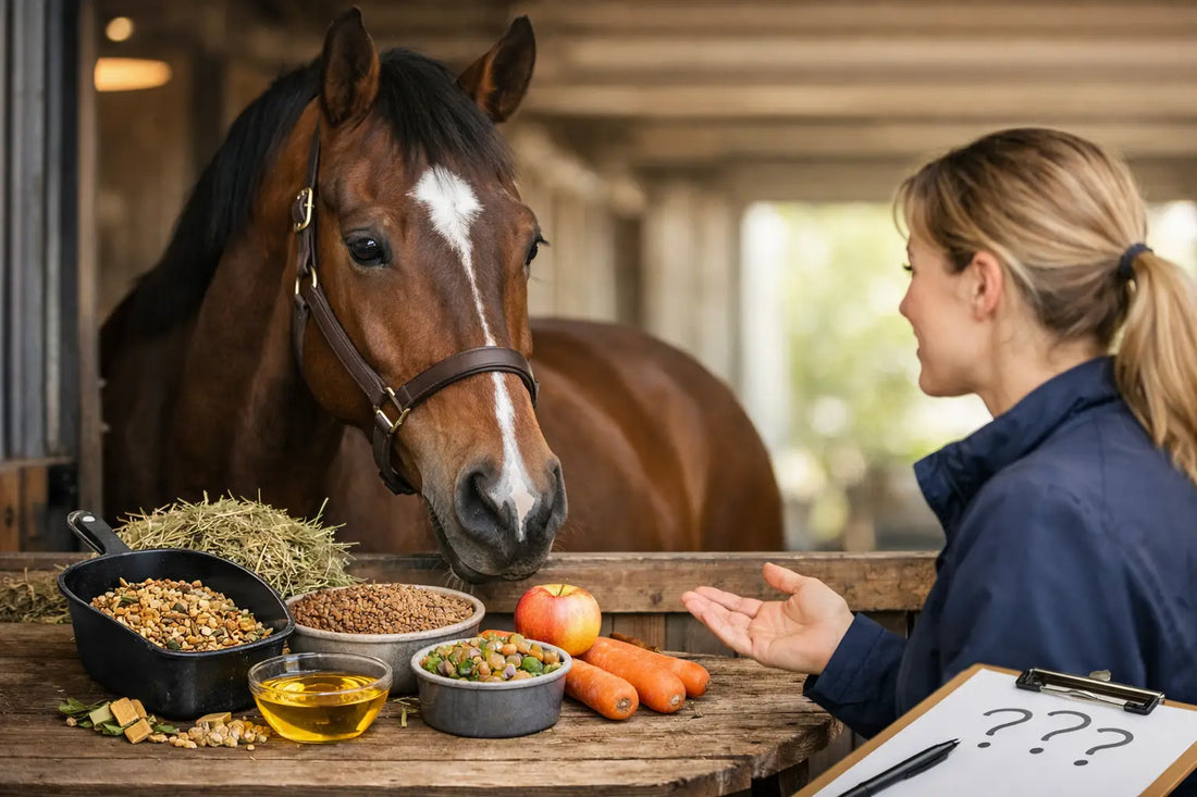 Top 5 voedervragen voor je paard beantwoord