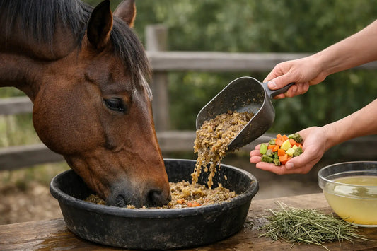 Pferd mit Durchfall füttern - was hilft?