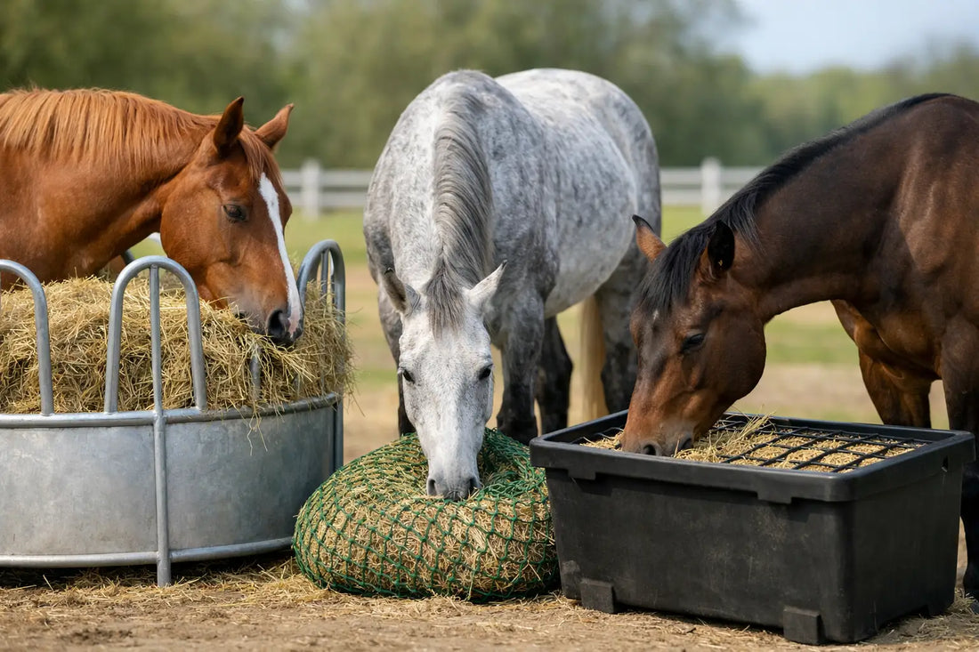 A Guide to Forage Feeding Systems for Horses