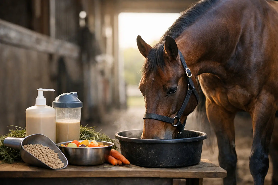 Horse Muscle Recovery Nutrition After Work
