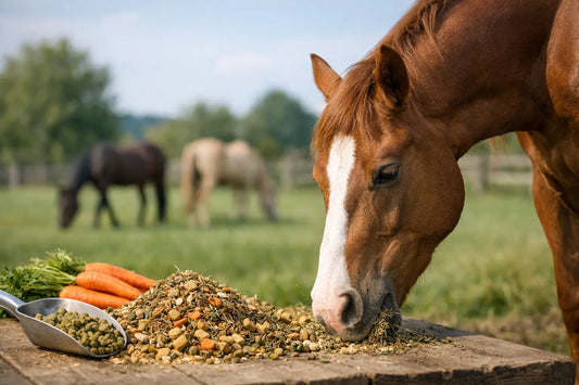 Paardenwelzijn voeding voor een sterk rantsoen