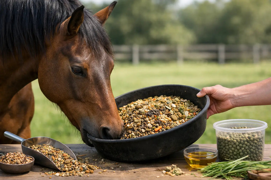 Wat is het nieuwe voeren bij paarden?