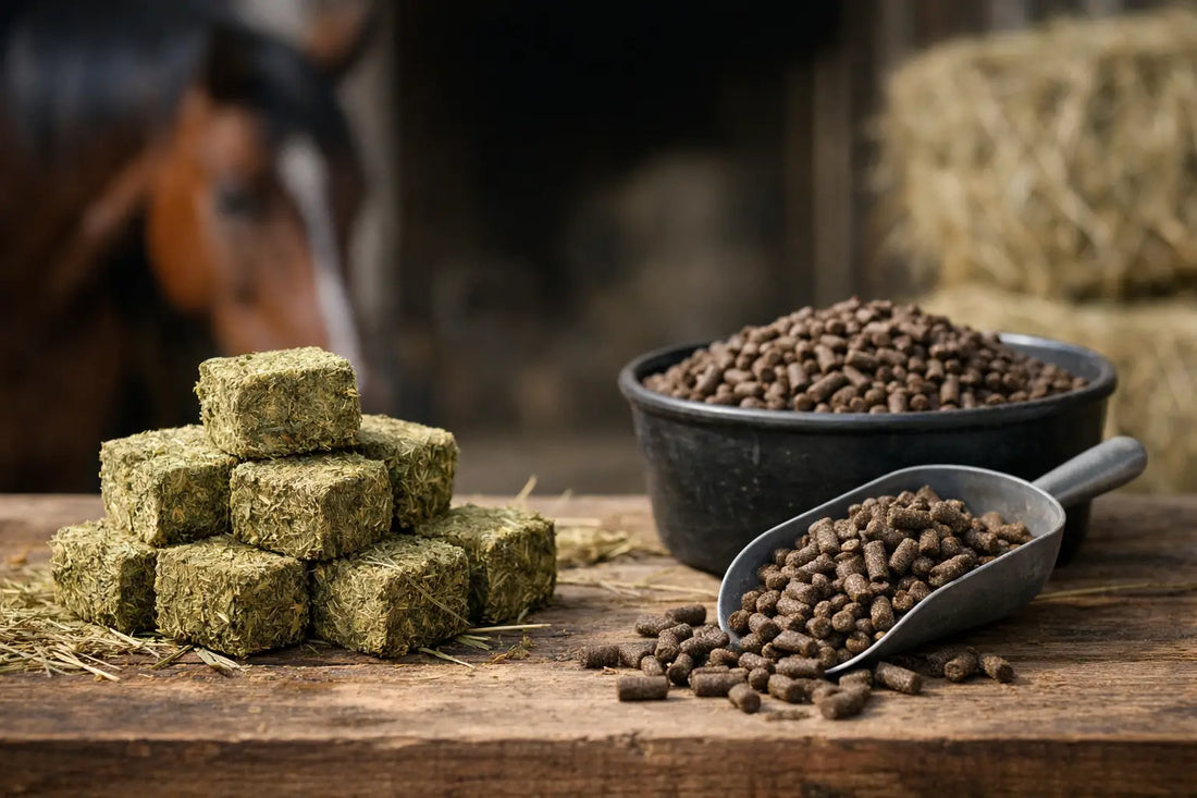 Hay Cubes vs Balancer: What Your Horse Needs