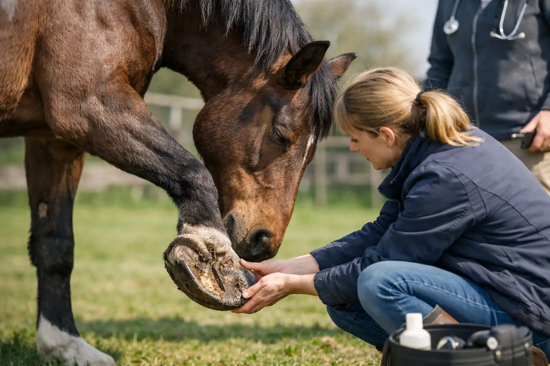 Hufrehe beim Pferd: Früh erkennen, richtig handeln