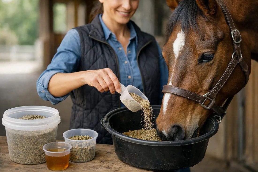 How to Feed Horse Supplements Properly