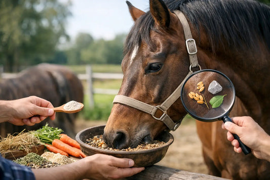 Wie erkenne ich Nährstofflücken beim Pferd?