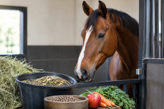 Welke voeding past bij boxrust van je paard?