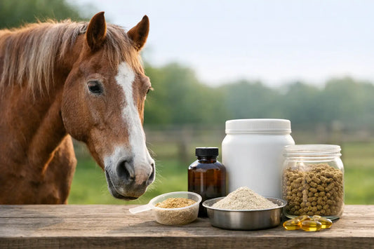 Best Supplements for Senior Horses