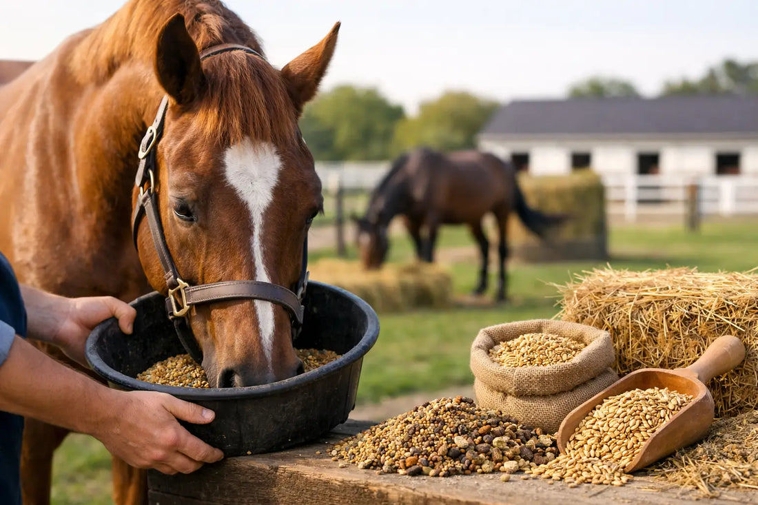 Stud Farm Feeding Program for Horses