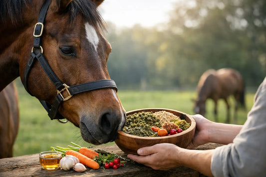 Immunsystem Pferd stärken mit Futter