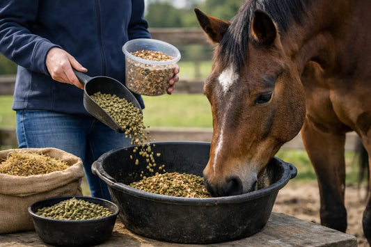 Praktische gids voerwissel bij paarden stap voor stap