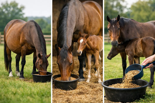 Breeding Mare Feeding Example for Each Stage