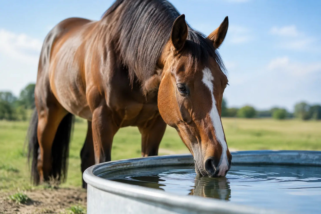 Dehydration beim Pferd wirksam vorbeugen