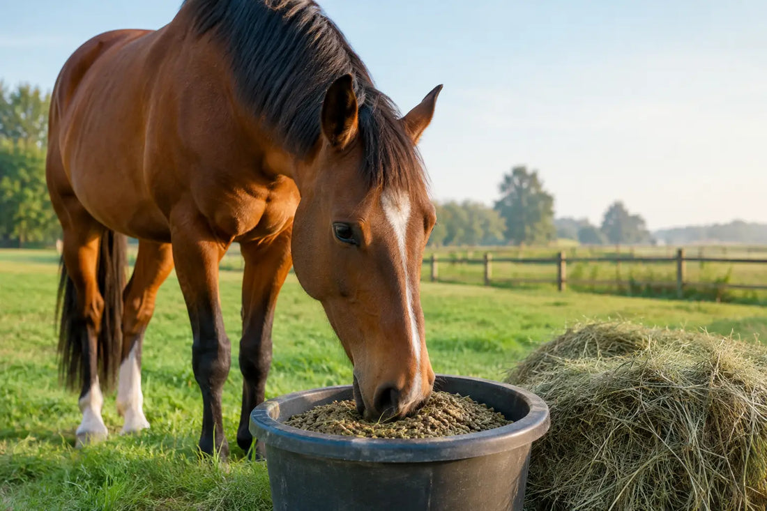 Wanneer verandert voer na weidegang bij paarden?