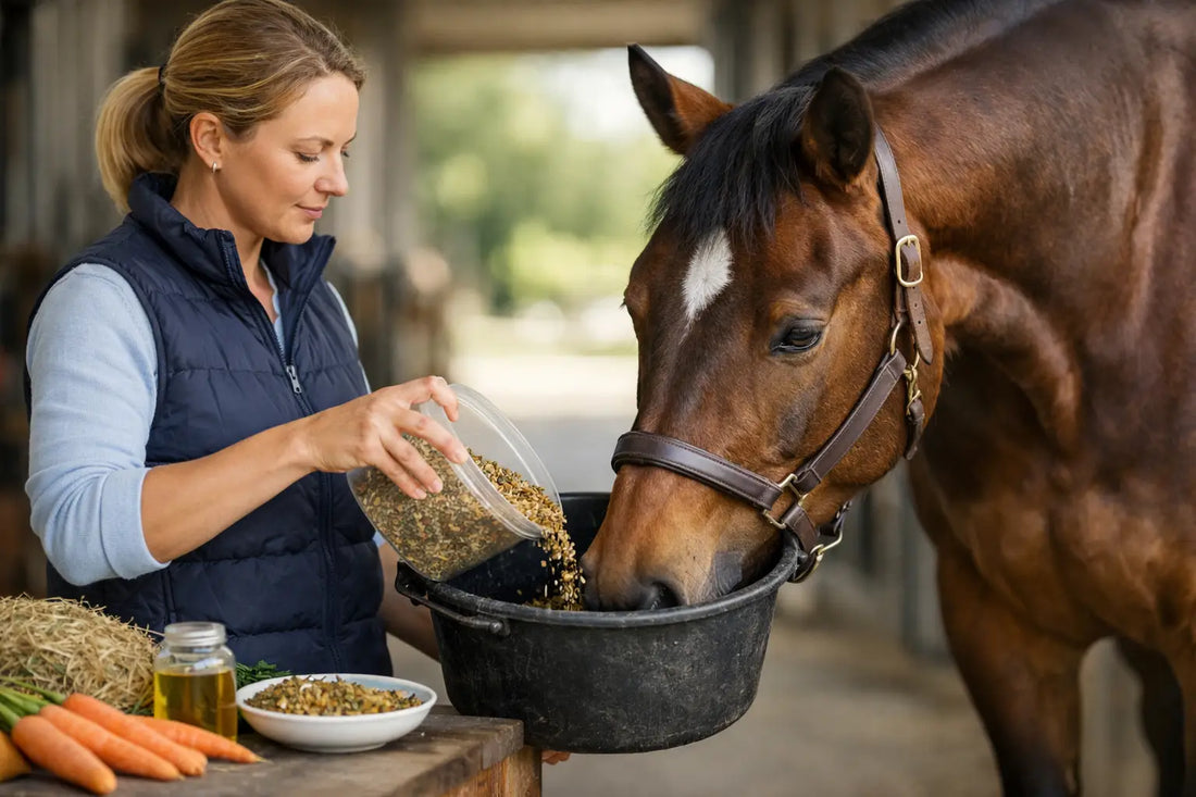 Hoe start je nieuw voerbeleid voor je paard?
