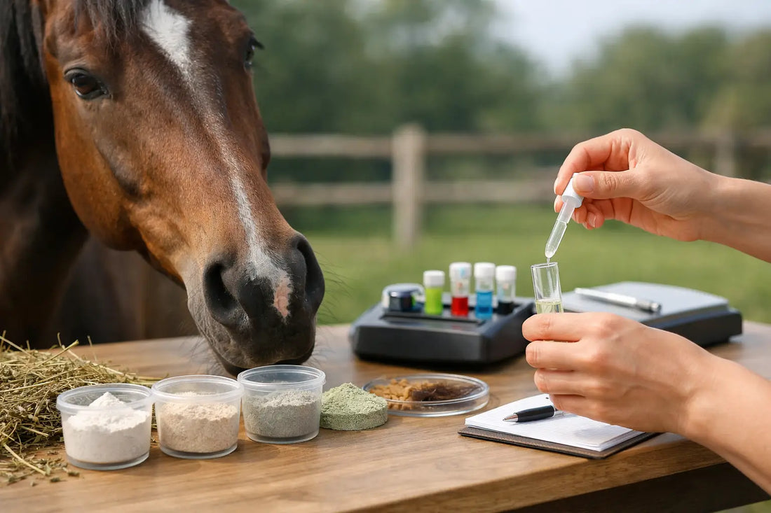 Mineralenbalans paard zelf controleren thuis